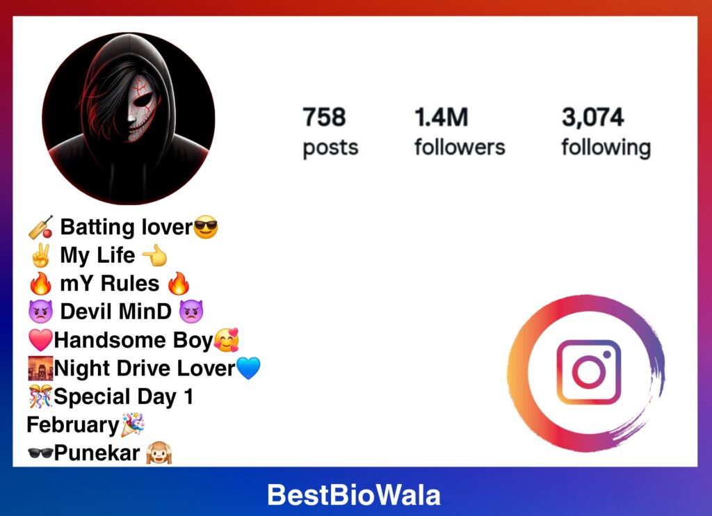 Devil Bio For Instagram