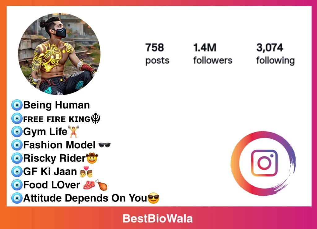 Free Fire Bio For Instagram