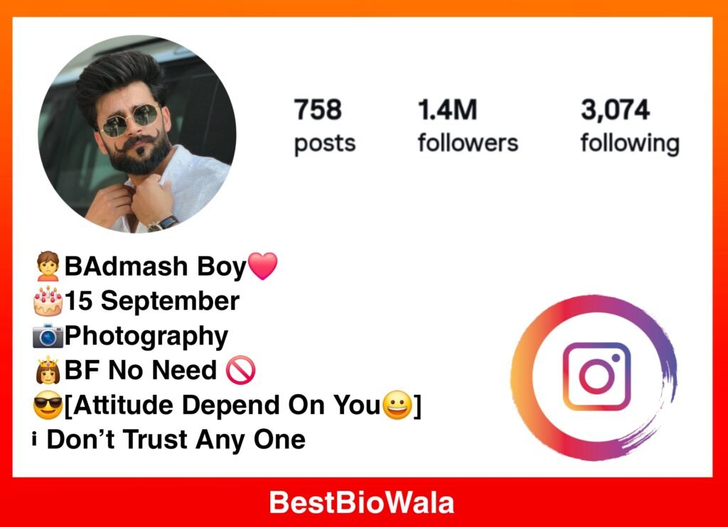 Best Instagram Bio For Boys