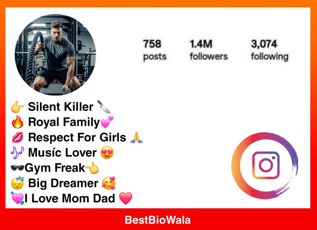 Best Instagram Bio For Gym Lovers | Gym Bio For Instagram