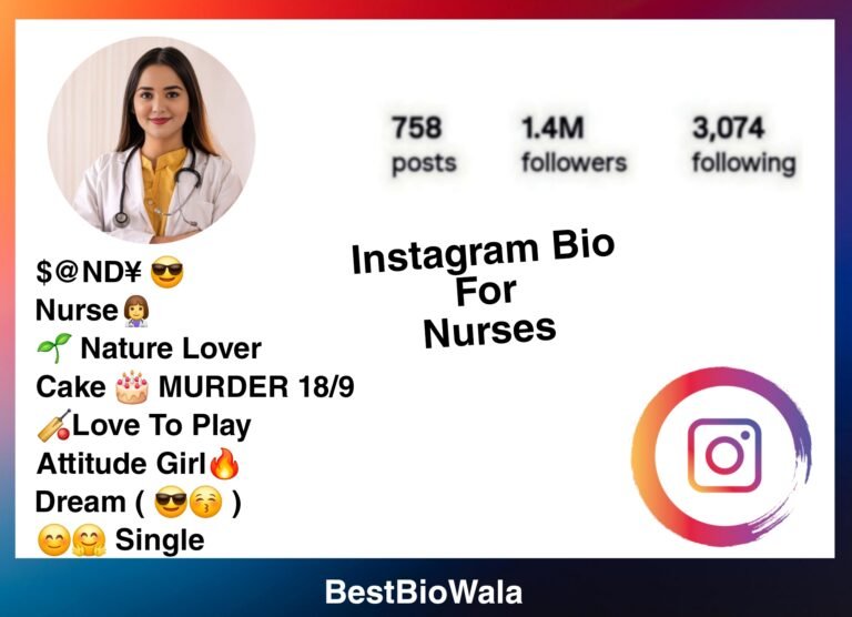 Best Instagram Bio For Nurses