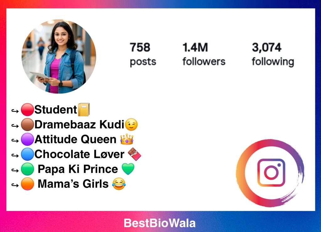 Instagram Bio For Students