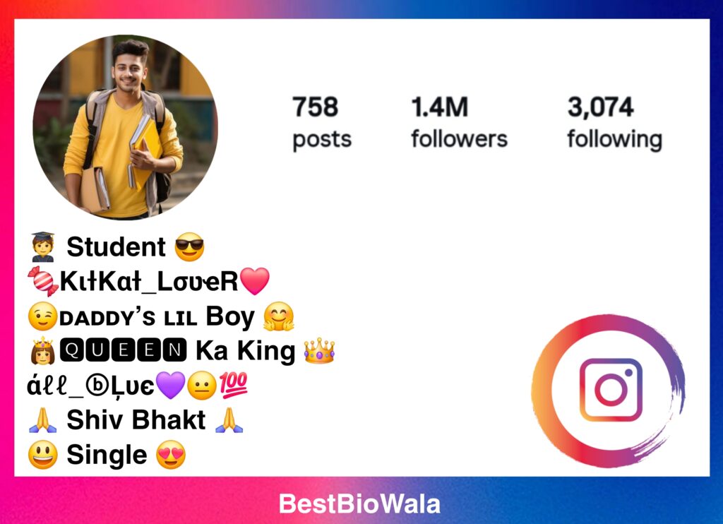 Instagram Bio For Students