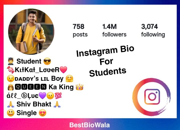 Instagram Bio For Students